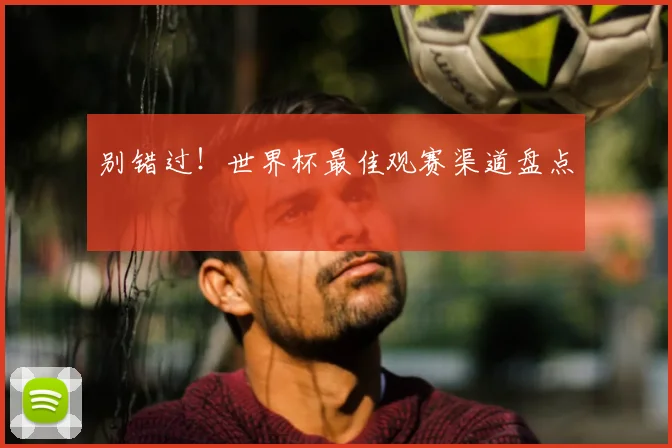 别错过！世界杯最佳观赛渠道盘点